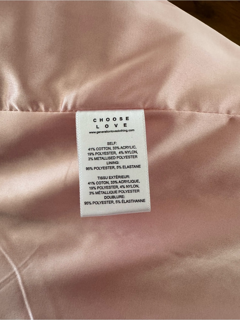 Generation Love Pink Tweed Blazer - Picture 13 of 14